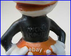 MICKEY MOUSE with hands on hips THIN figure 1930's Japanese bisque Disney