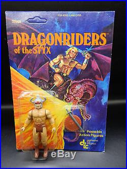 MOC vintage Dragonriders of the Styx RAGNAR fantasy action figure DFC 1980s toy