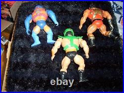 MOTU He-Man Masters of the Universe 1980's Action Figure Vintage Toy Lot of 11
