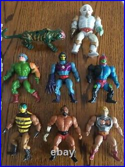 MOTU Masters of the Universe He-man vintage LOT action figures with Skeletor