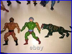 MOTU Masters of the Universe He-man vintage LOT action figures with Skeletor