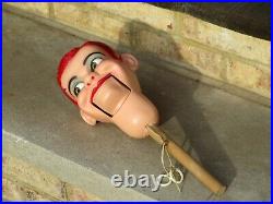 MOVING EYES Jerry Mahoney Ventriloquist dummy puppet figure doll Paul Winchell