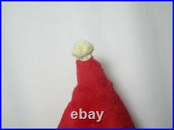 MY TOY LARGE SANTA CLAUS plush doll stuffed rubber face vintage like rushton