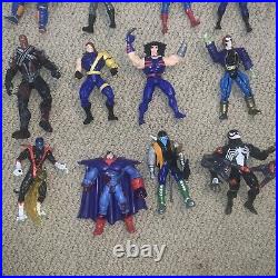 Marvel Action Figure Lot Of 25 accessories Vintage 1992 Toy Biz