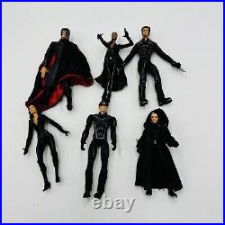 Marvel X-Men Action Figures 2000 The Movie Lot 6 Pieces Vintage Magneto