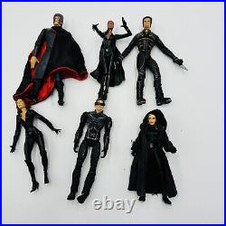 Marvel X-Men Action Figures 2000 The Movie Lot 6 Pieces Vintage Magneto