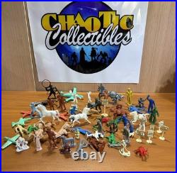 Marx Figures-mixed Lot- Over 300 Pieces! Vintage Toys-soldiers & More! Htf Items