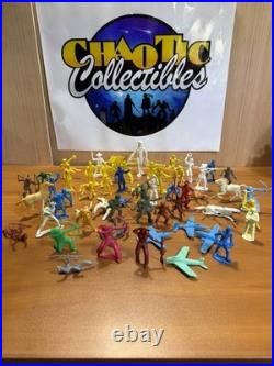 Marx Figures-mixed Lot- Over 300 Pieces! Vintage Toys-soldiers & More! Htf Items
