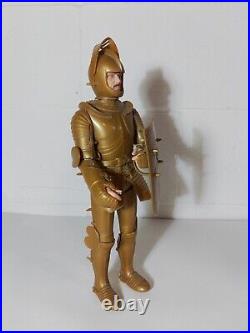 Marx Golden Knight With Horse Sir Gordon And Horse Bravo. Vintage MCM 50s 60s