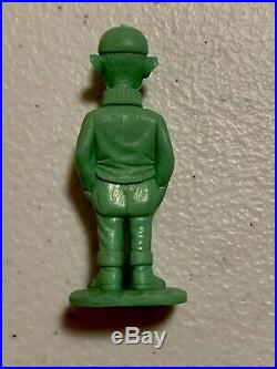 Marx Howdy Doody 1950's Dilly Dally Figure 60mm Flat Green Mint Extremely Rare