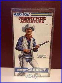 Marx Johnny West Adventure Sheriff Garrett Figure No. 2085C SEALED ACCESSORIES