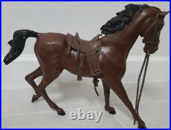 Marx Johnny West Bay Horse Flame for Jane West 1960s Vintage Action Figures