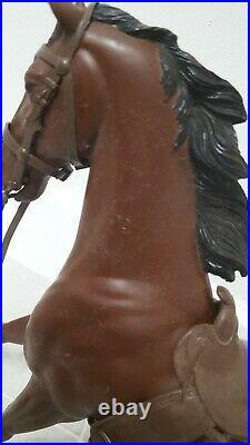 Marx Johnny West Bay Horse Flame for Jane West 1960s Vintage Action Figures