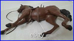 Marx Johnny West Bay Horse Flame for Jane West 1960s Vintage Action Figures