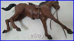 Marx Johnny West Bay Horse Flame for Jane West 1960s Vintage Action Figures