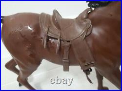 Marx Johnny West Bay Horse Flame for Jane West 1960s Vintage Action Figures