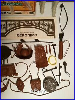 Marx Johnny West Best Of The West Action Figure Accessories Geronimo