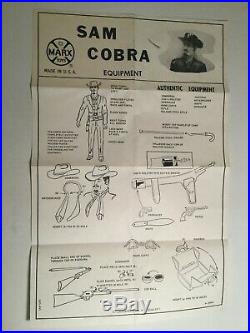Marx Johnny West Best Of The West Action Figure Accessories Sam Cobra