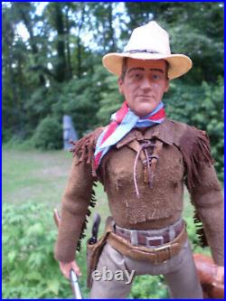 Marx Johnny West Custom Hondo John Wayne Hondo Lane And Sam! Figure Set