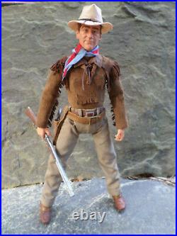 Marx Johnny West Custom Hondo John Wayne Hondo Lane And Sam! Figure Set