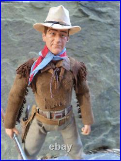 Marx Johnny West Custom Hondo John Wayne Hondo Lane And Sam! Figure Set