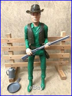 Marx Johnny West Jimmy West Rare Canadian Figure Bronze Accessories