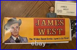 Marx Johnny West Wild Wild West TV James West Figure Box Accessories