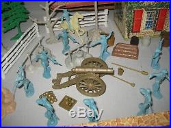 Marx No. 3401 Series 500 Revolutionary War Playset With 54mm Figures (1957)