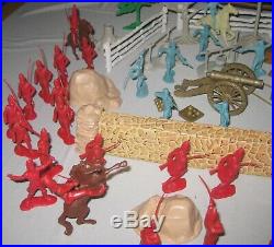 Marx No. 3401 Series 500 Revolutionary War Playset With 54mm Figures (1957)