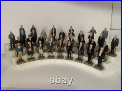 Marx Presidents Vintage 1960's Set of 35 Presidential Figures withOriginal Stand Marx Presidents Vintage 1960's Set of 35 Presidential Figures withOriginal Stand