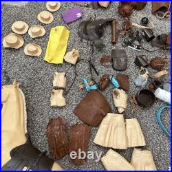 Marx Toy Lot 1960s Johnny West Vintage Horse Figures Accessories Outfit
