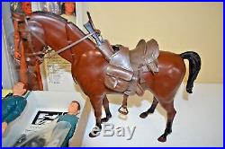 Marx Toys JOHNNY WEST Horse Accessories Indians Knights 14 figures Vintage