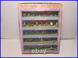 Marx Tv-tinykins 34 Figures Flintstones Top Cat Yogi Huckleberry Quick Draw Mib