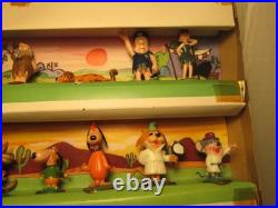 Marx Tv-tinykins 34 Figures Flintstones Top Cat Yogi Huckleberry Quick Draw Mib