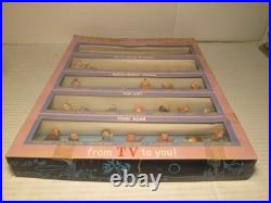 Marx Tv-tinykins 34 Figures Flintstones Top Cat Yogi Huckleberry Quick Draw Mib