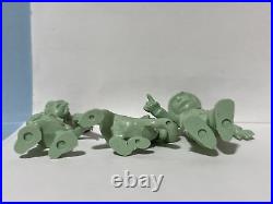 Marx green plastic dime store figures newspaper comic strip characters Popeye