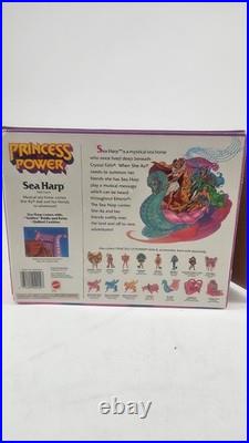 Mattel Princess Of Power Sea Harp Vehicle Parts with Box and 2 figures VTG HTF