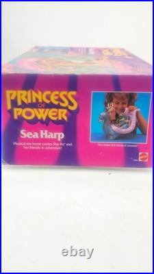 Mattel Princess Of Power Sea Harp Vehicle Parts with Box and 2 figures VTG HTF