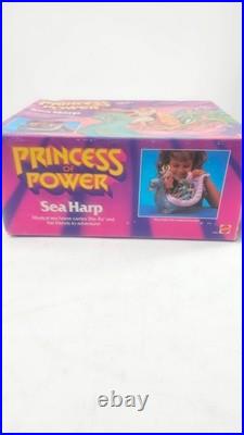 Mattel Princess Of Power Sea Harp Vehicle Parts with Box and 2 figures VTG HTF