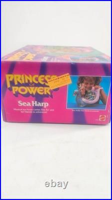Mattel Princess Of Power Sea Harp Vehicle Parts with Box and 2 figures VTG HTF