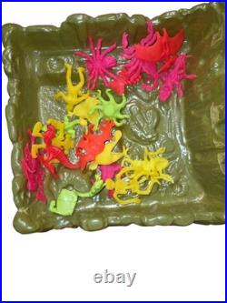 Mattel Strange Change Lost World Toy Set with Box Vintage 1968 no heat