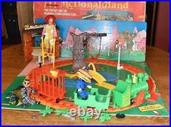 McDonaldland Set W Figures Ronald McDonald Remco Playset 1976
