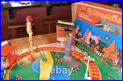 McDonaldland Set W Figures Ronald McDonald Remco Playset 1976