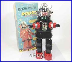 Mechanized Robot Reproduct ver. Osaka Tin Vintage Nomura Toy from JP USED Mint