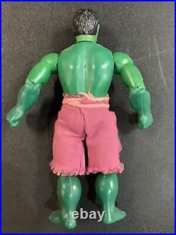 Mego Action Figure Toy Lot Vintage Incredible Hulk Loose & Mint On Card 2 Piece