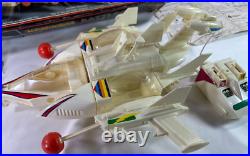 Mego Micronauts Battle Cruiser 1977 Playset Figures Box RC Vintage Incomplete