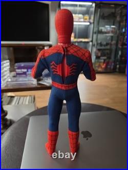 Mego Vintage 1978 12.5 Spiderman (Broad Shoulders Version) Minty Condition Mego Vintage 1978 12.5 Spiderman (Broad Shoulders Version) Minty Condition