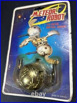 Meteor Robot TS 307B Metal Hawk Super Rare Collectible'80s Vintage Toy Collect