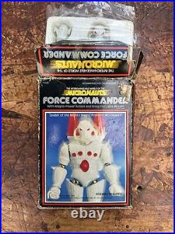 Micronauts Force Commanders Vintage 1997 Mego action figure with box