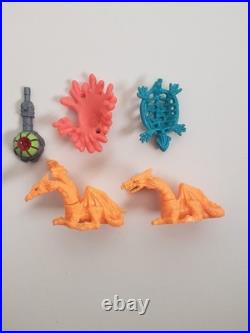 Mighty Max Bluebird Vintage Figures and Playset Toy 90s Lot